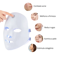 Lumina Pro™ – Terapia Facial LED 7 Cores para Acne, Manchas, Anti-idade e Skincare