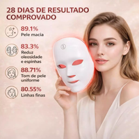 Lumina Pro™ – Terapia Facial LED 7 Cores para Acne, Manchas, Anti-idade e Skincare