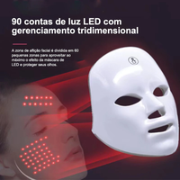 Lumina Pro™ – Terapia Facial LED 7 Cores para Acne, Manchas, Anti-idade e Skincare