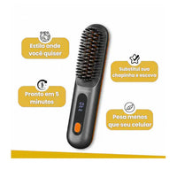 Escova Alisadora Portátil UltraLiss Pro