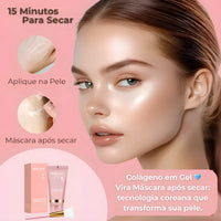 Máscara Coreana Peel-Off de Colágeno K.Beauty 2025