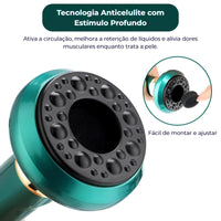 Massageador Anticelulite Pro + 2 Óleos de BRINDE