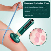 Massageador Anticelulite Pro + 2 Óleos de BRINDE