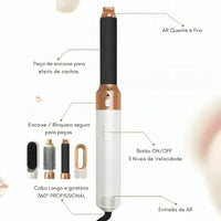 Escova Modeladora 5 em 1 Beautys Hair Pro